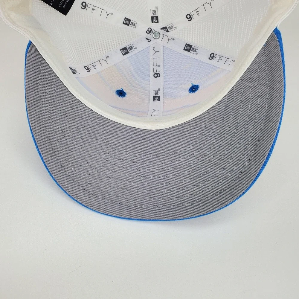Los Angeles Chargers New‎ Era 9FIFTY Youth Snapback Hat Blue Gold Trucker Cap